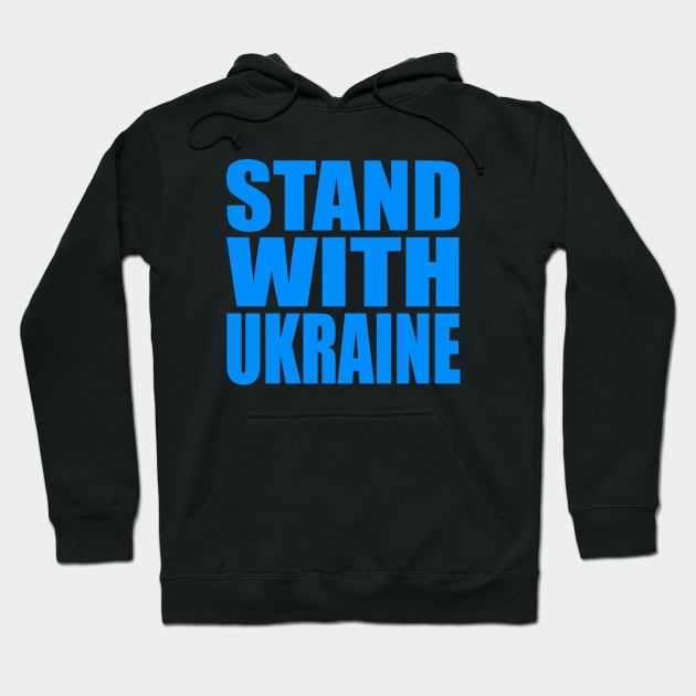 Stand with Ukraine Hoodie by Evergreen Tee